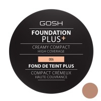 GOSH Foundation Plus+ Creamy Compact High Coverage - 006 Honey